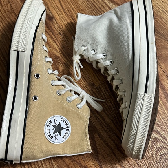 Converse Chuck Taylor All Star 70 Hi Top Tri-Panel Sesame Egret Men’s Sz 8 - Picture 7 of 11